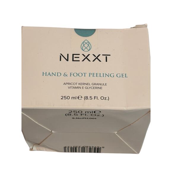 Nexxt Hand & Foot Peeling Gel Apricot Vitamin E Glycerin 8.5 fl oz - Picture 2 of 5